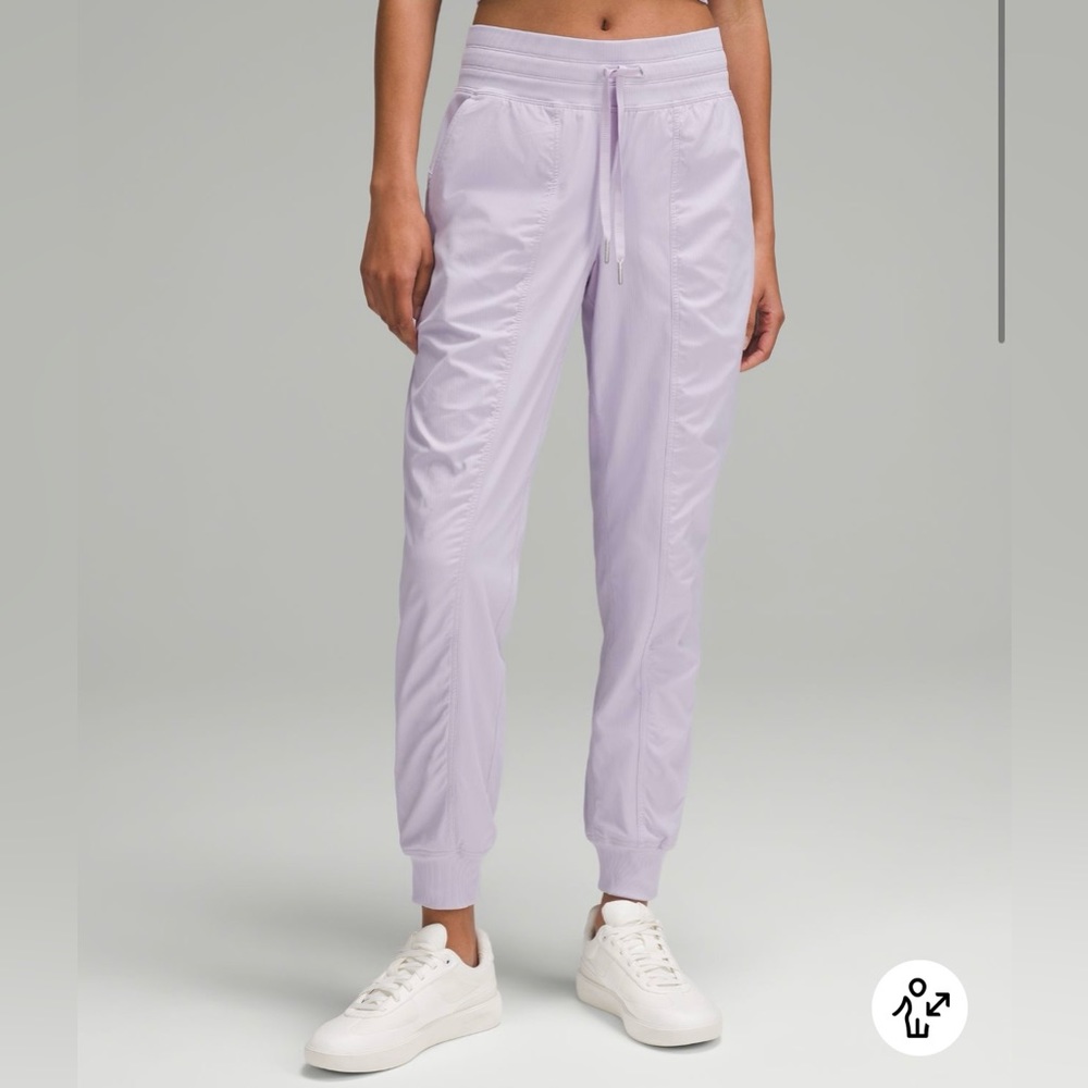 Lululemon full kength BLUE dance joggers. Womens sz 6